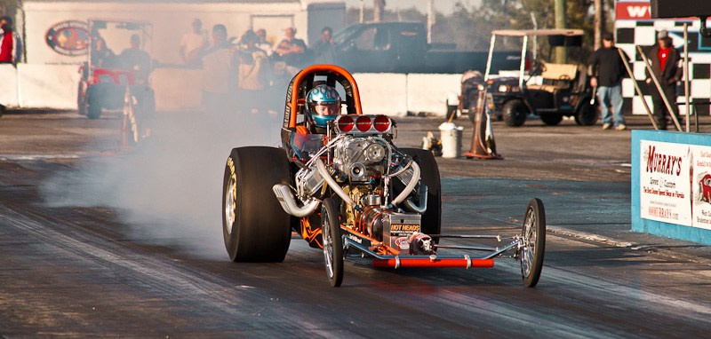 DrugRacing на автомобилях выпущенных до 1975 г. США, Флорида, 2010. Фотограф Василий Буланов