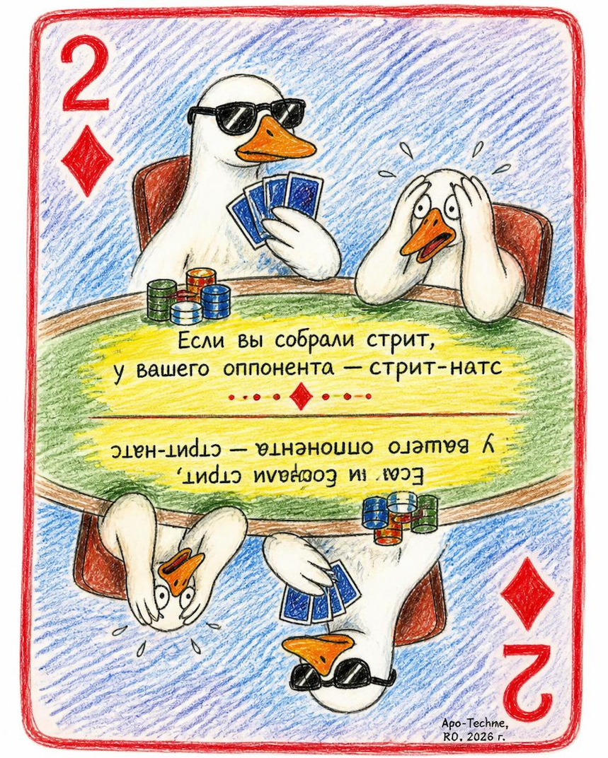 Цифровой Арт «Покерная колода». Апо-Техне. Своя Мастерская