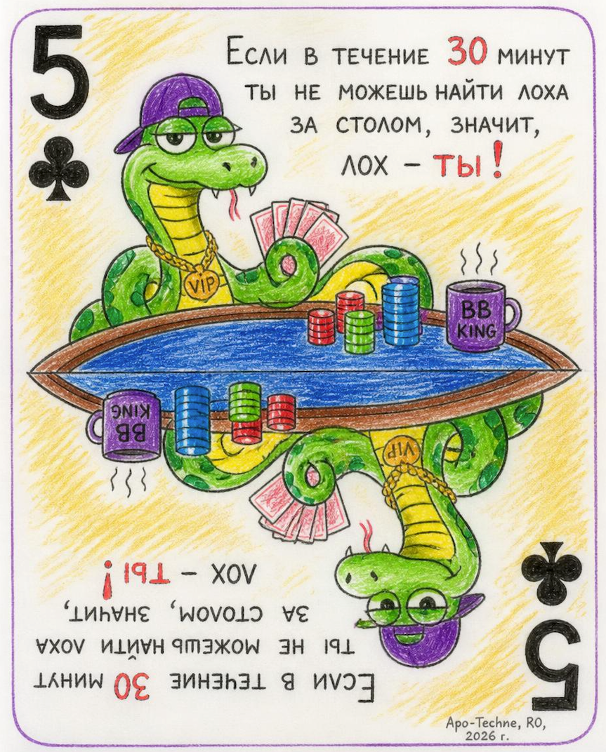Цифровой Арт «Покерная колода». Апо-Техне. Своя Мастерская