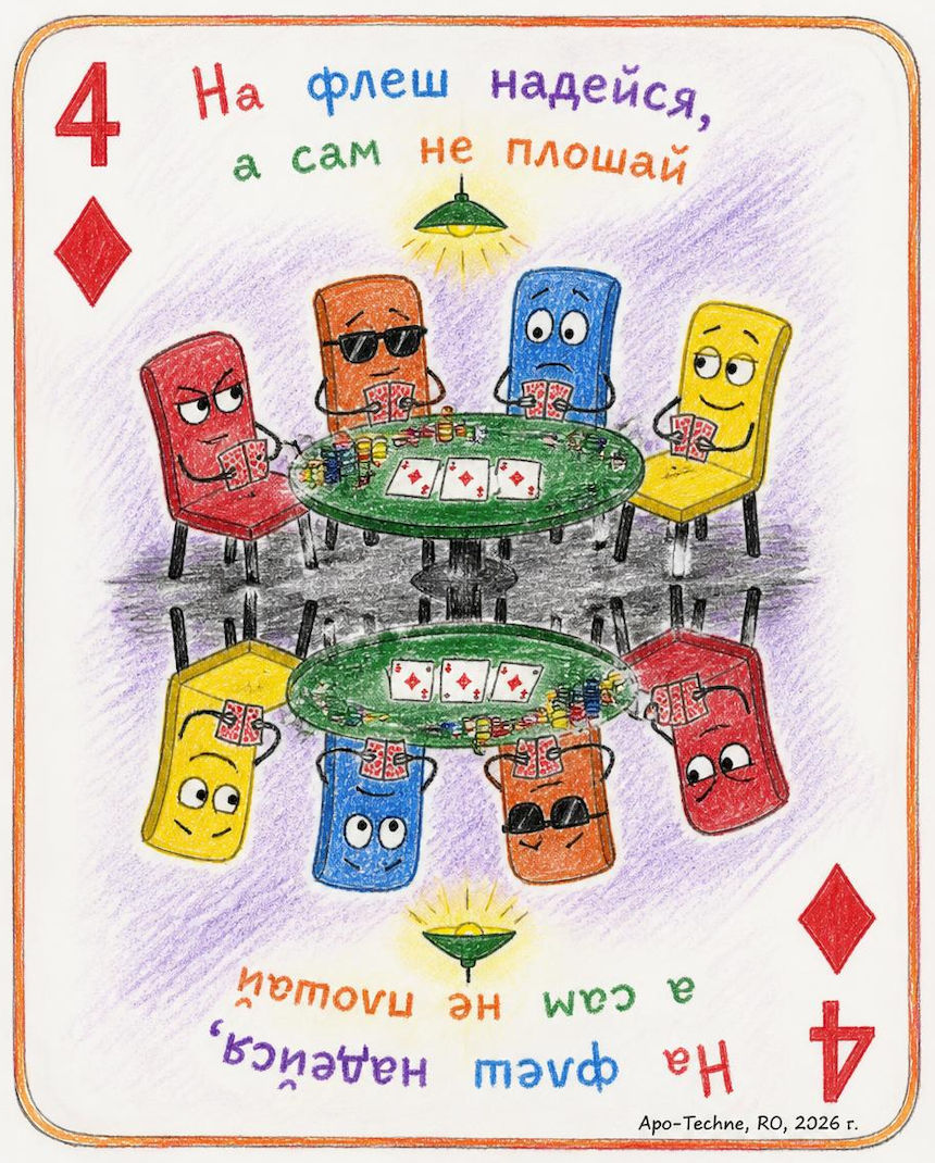 Цифровой Арт «Покерная колода». Апо-Техне. Своя Мастерская