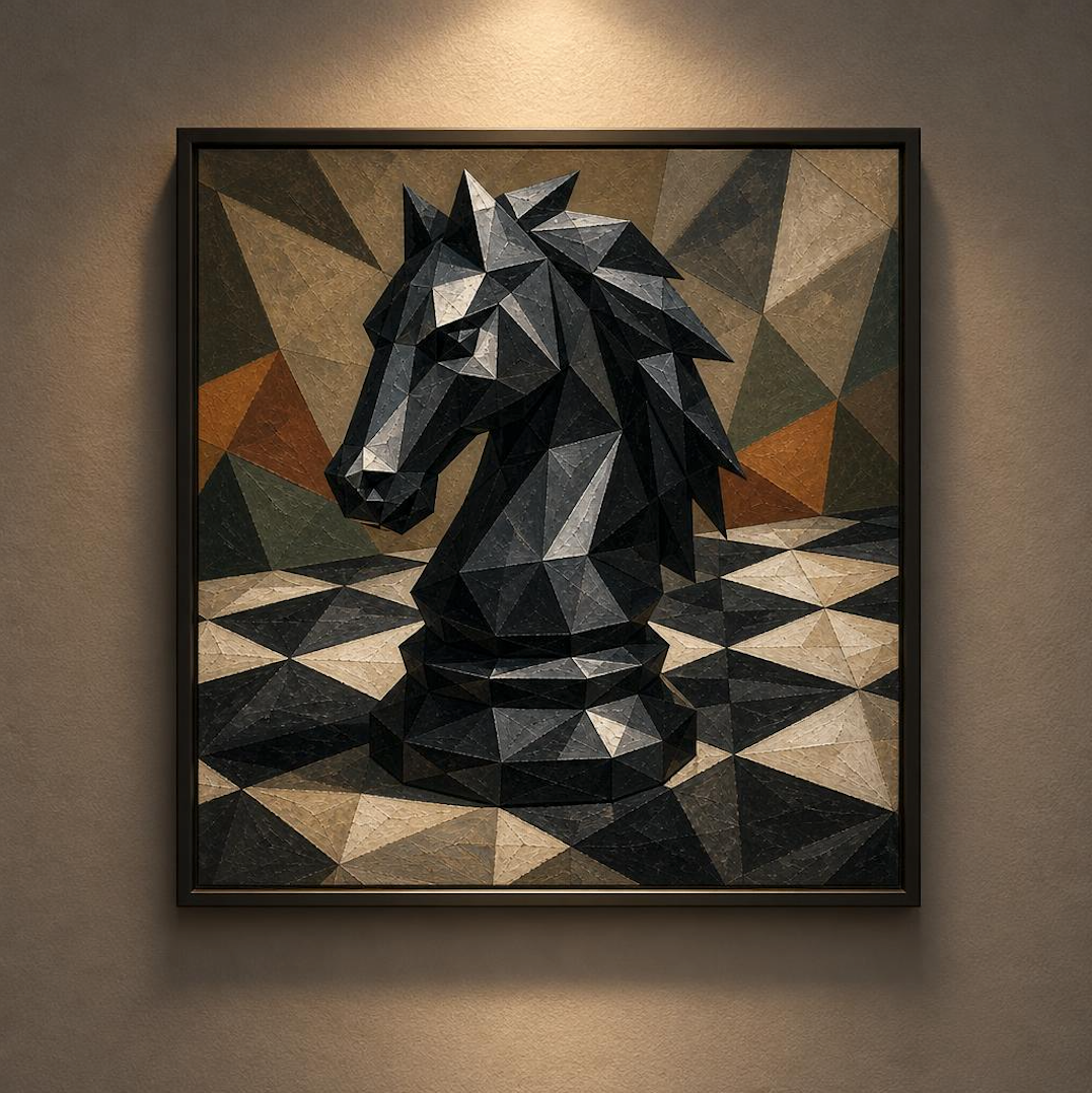 Конь. Эскиз NeoHand Art.
