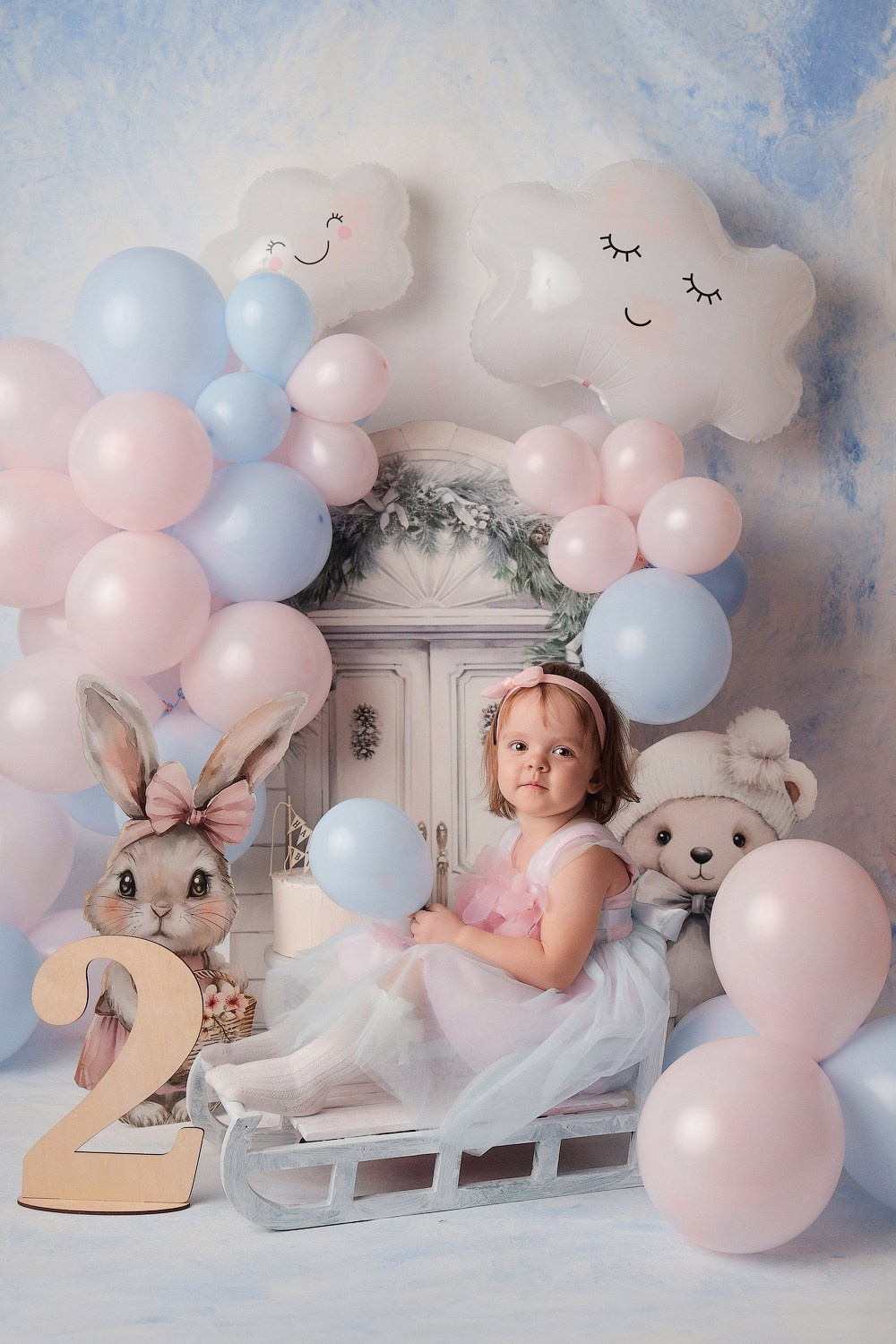 Юлия, 2 годика. Фотограф новорожденных в Новокузнецке Анна Горошникова