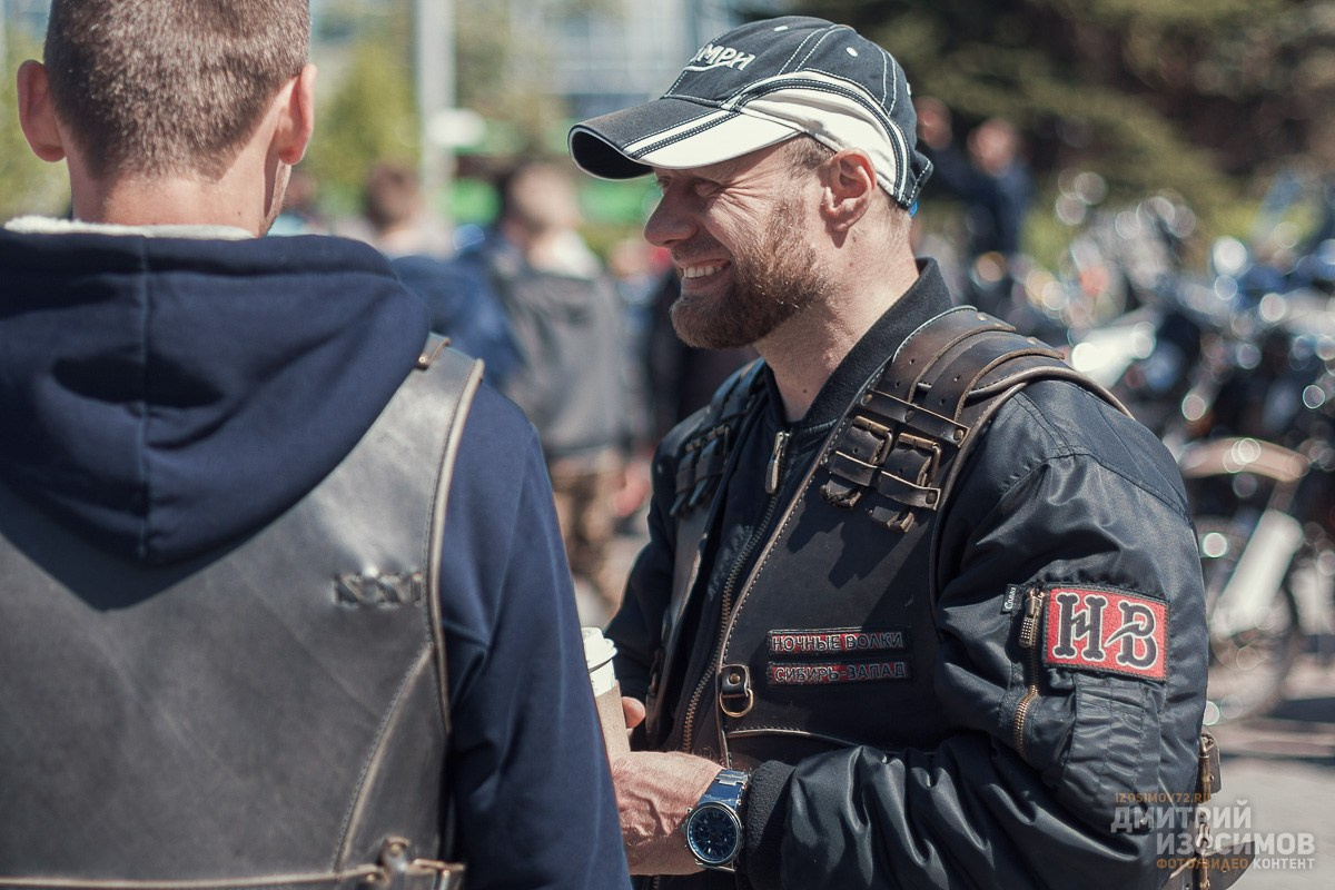 Слёт байкеров