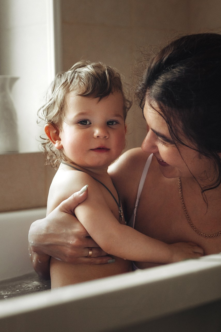 Купание Макарика. Семейный и детский фотограф |Брянск| Анастасия Перепелкина