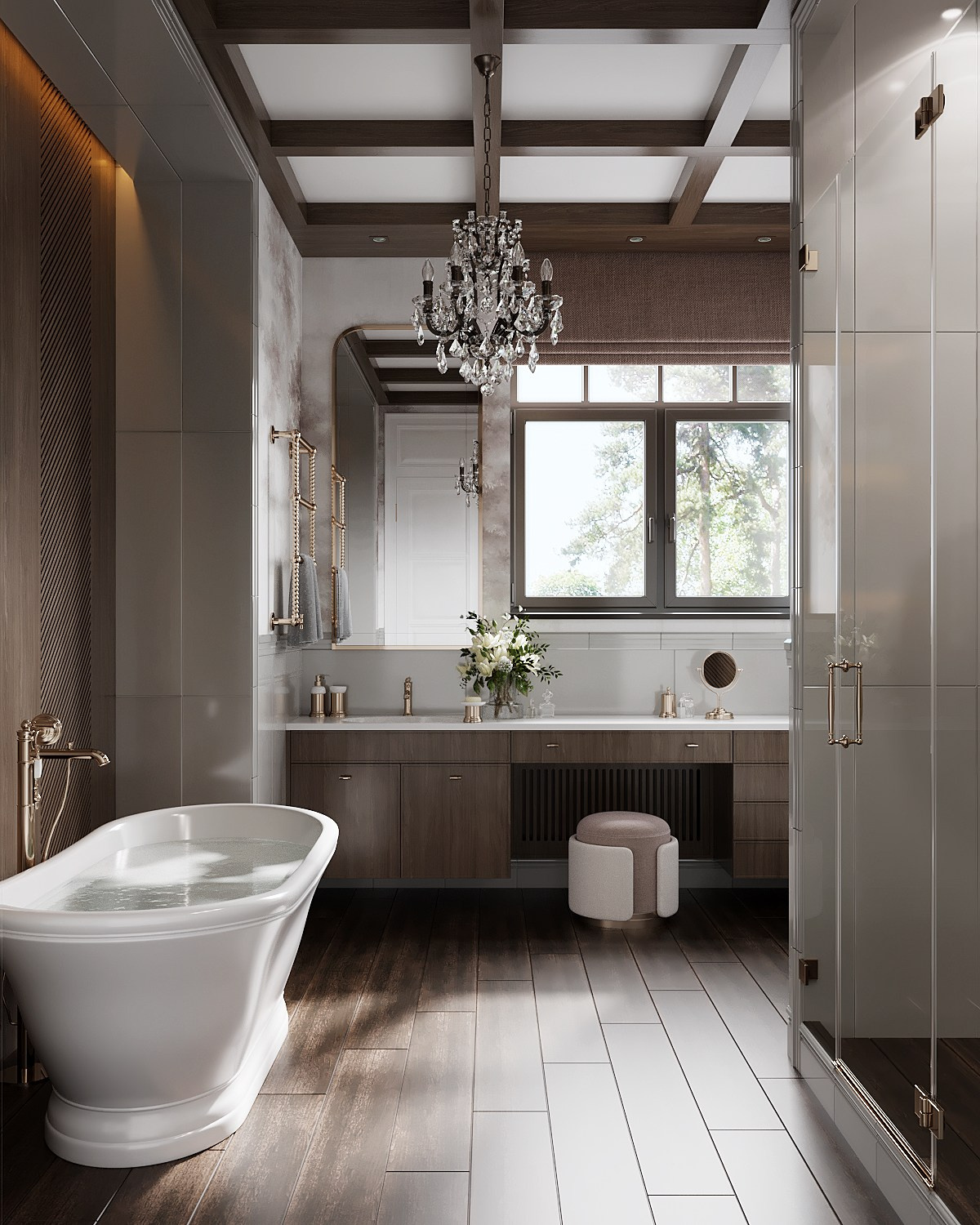 Дизайн дома в стиле шале, Абрамцево. Главная