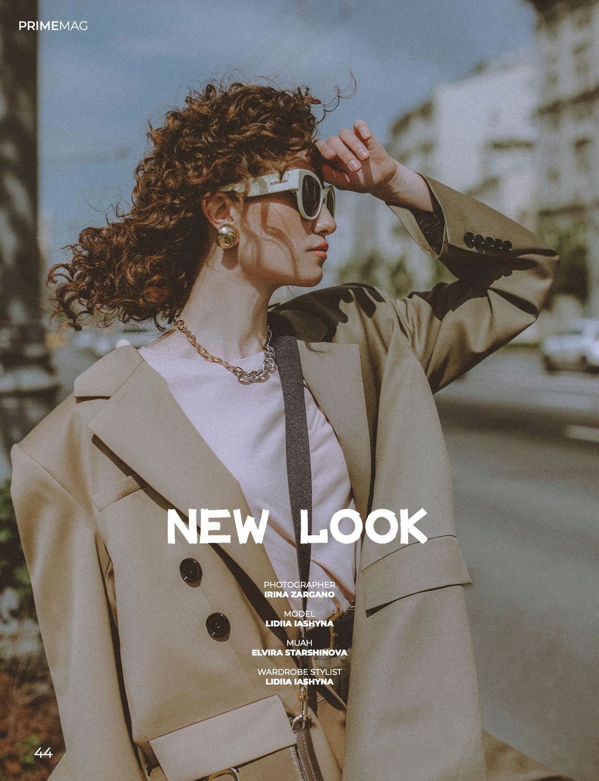 LIDIA IASHYNA for PRIME MAGAZINE. Профессиональный фотограф в Москве