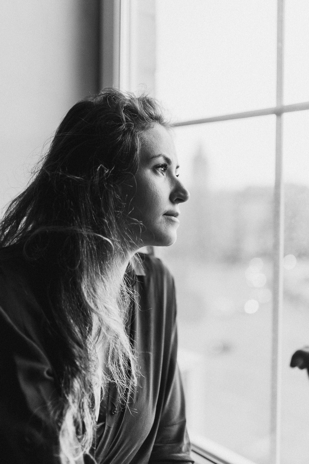 Домашняя фотосессия для мамы и дочки