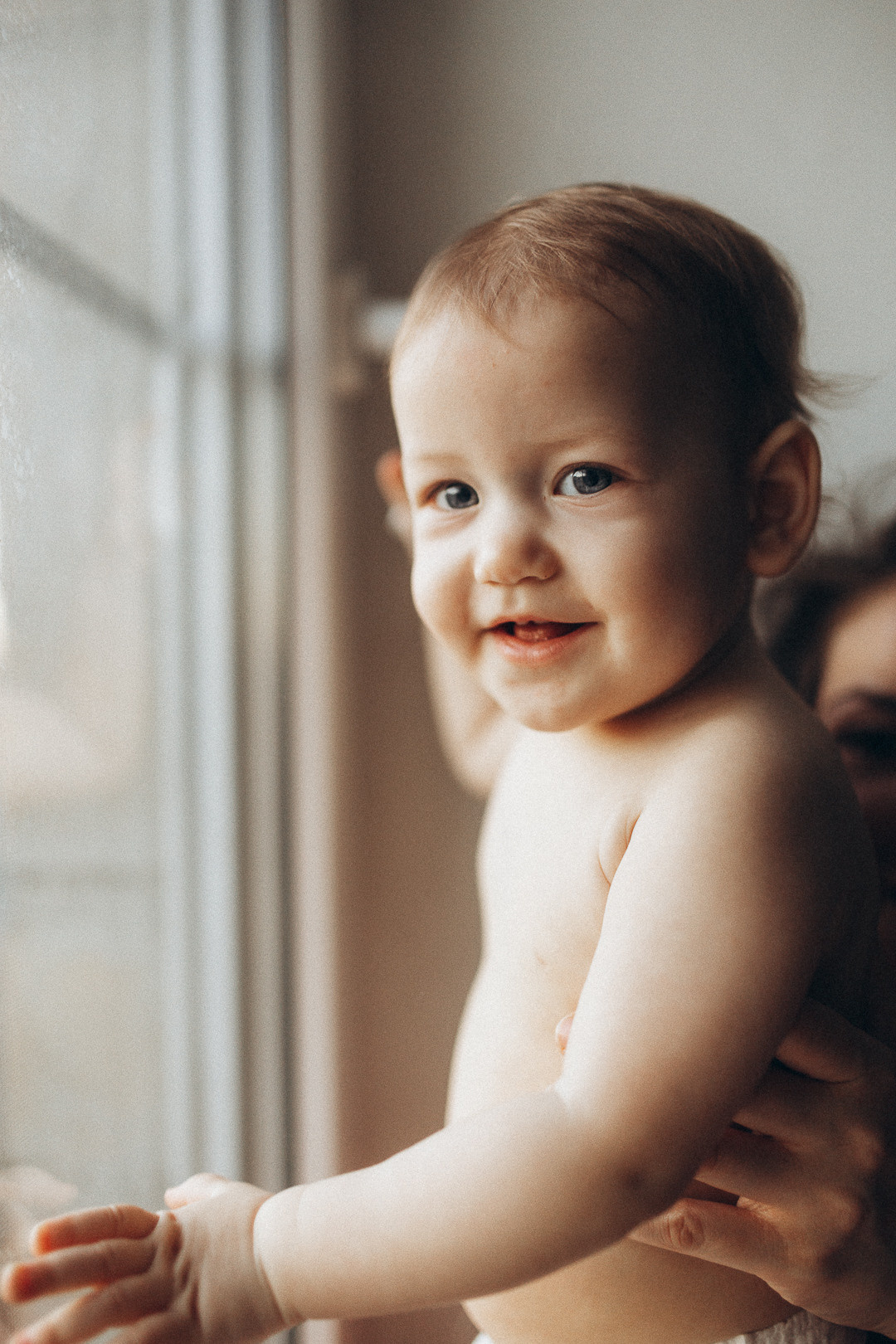 Домашняя фотосессия для мамы и дочки