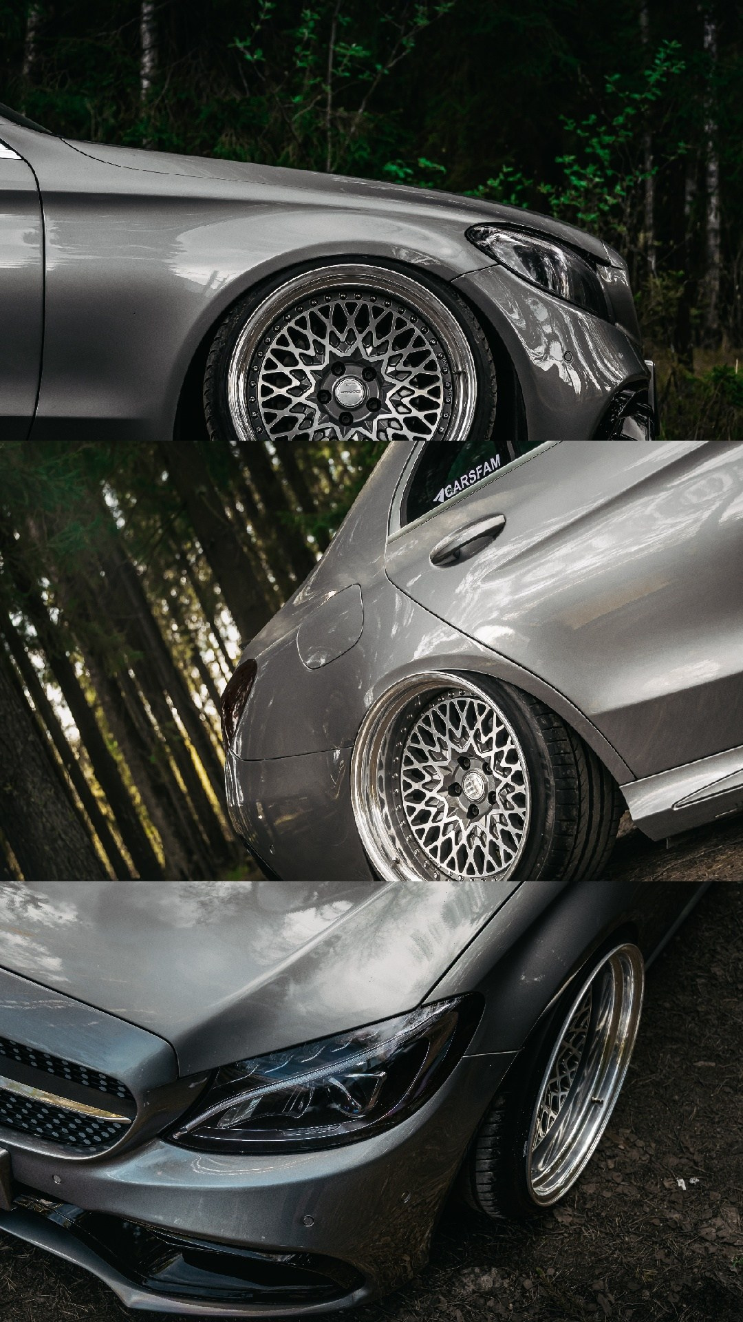 Mercedes benz stance. Opasnophoto
