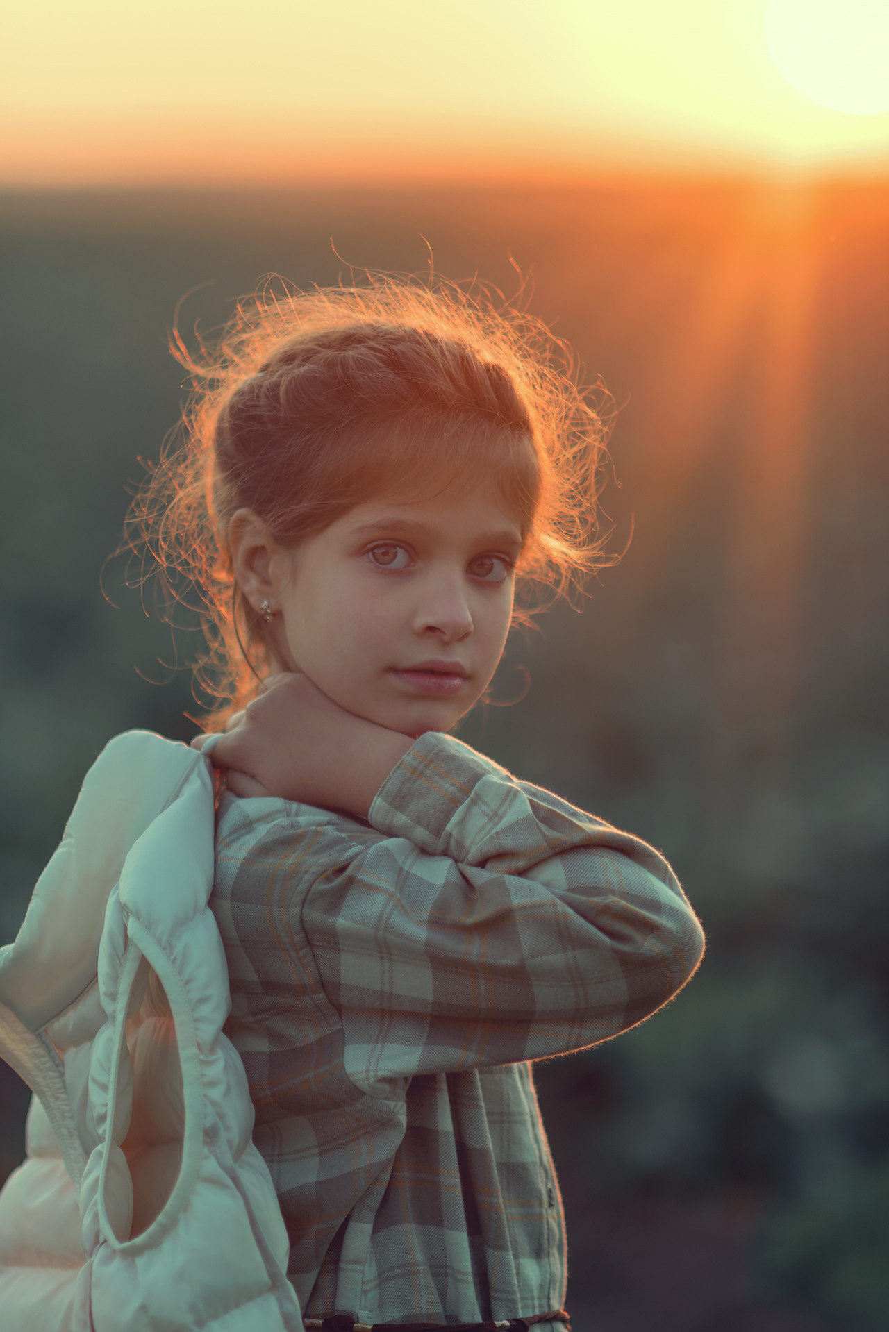 Фотосессия в поле. Семейный и детский фотограф в Санкт-Петербурге Скибо Марина