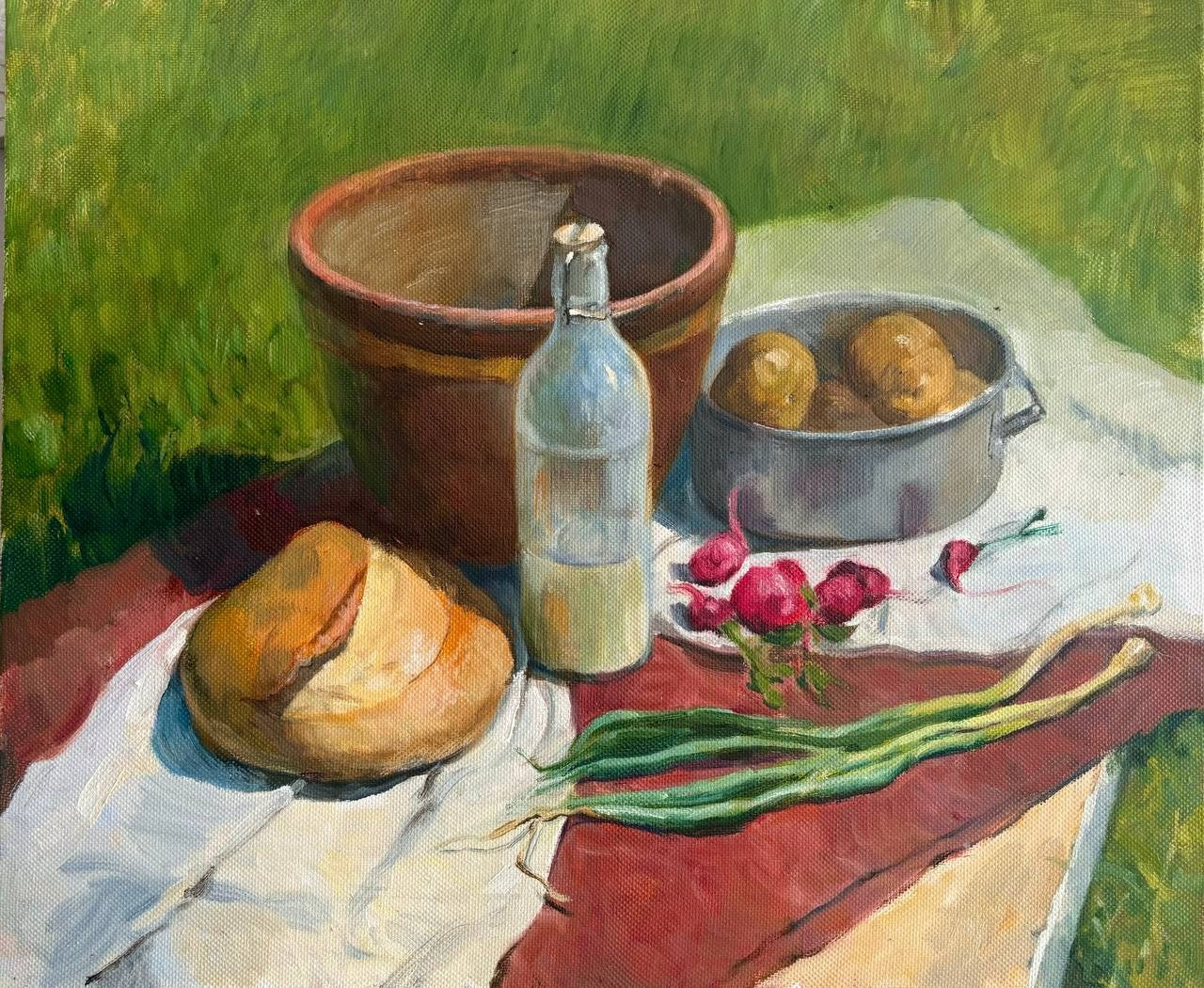 Натюрморты. Художник Анастасия Дегтярева