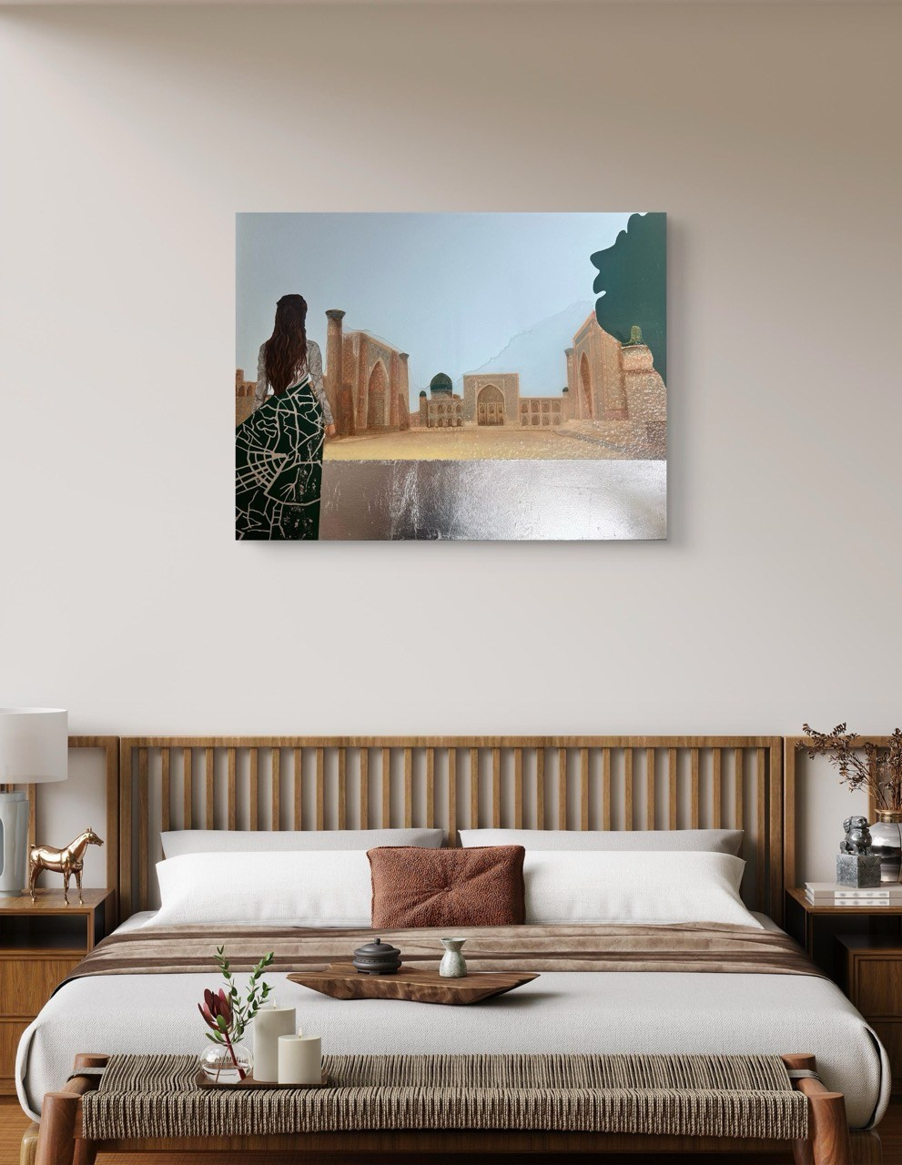 Серия «Волшебница Изумрудного Востока». Картины пейзаж