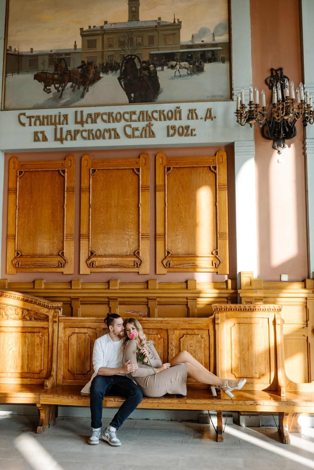 Фотосессия на Витебском вокзале. Свадебный и семейный фотограф в Санкт-Петербурге (Спб) Елена Худякова