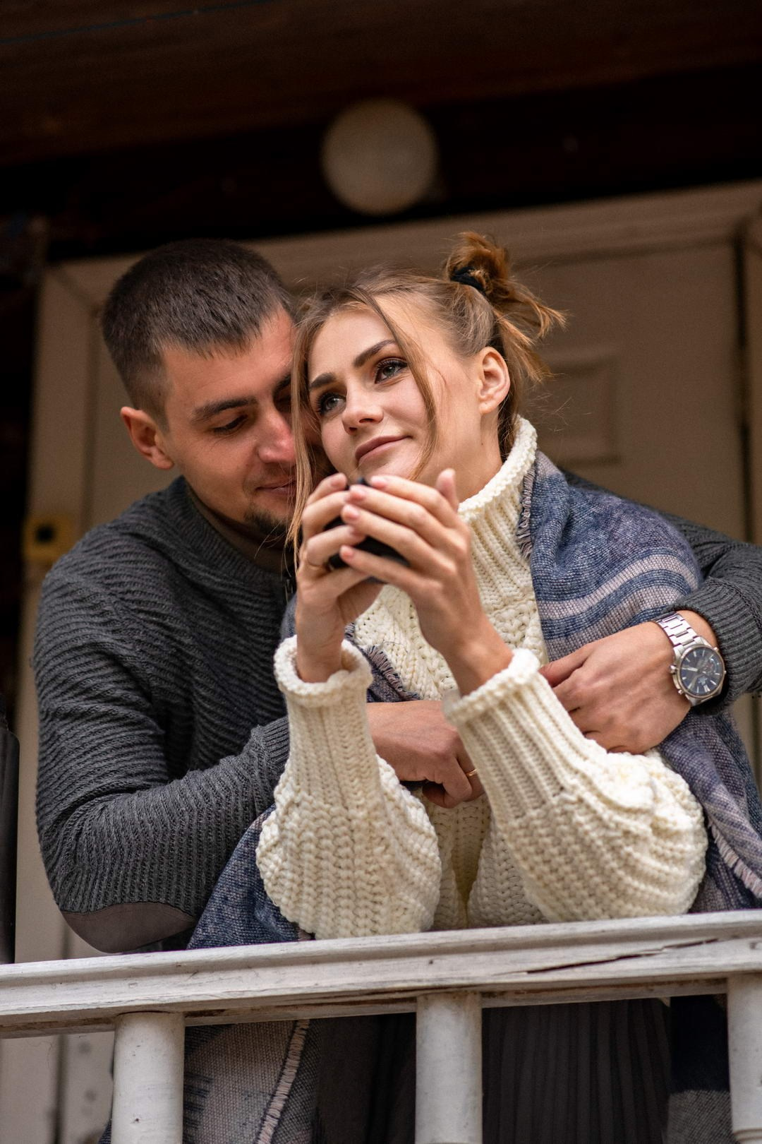 Семейная фотосессия в осеннем парке в Геленджике — фотограф Жанна Шестопалова