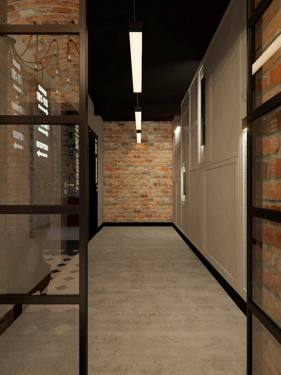 Гостиница г. Боровичи. Дизайн интерьера в Пскове и Великом Новгороде