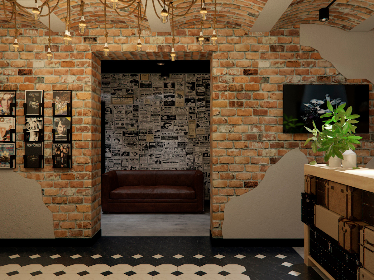 Гостиница г. Боровичи. Дизайн интерьера в Пскове и Великом Новгороде