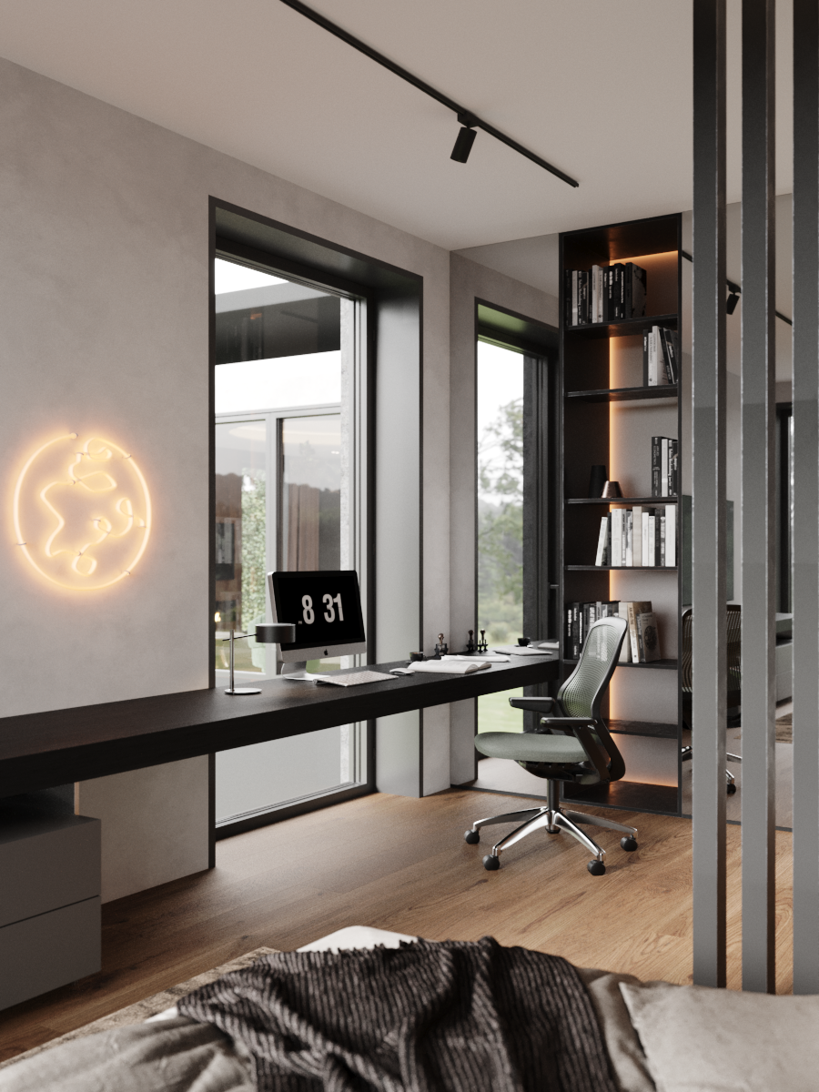 Дом в Подмосковье. Дизайнер интерьера | Сабир Ульмаскулов