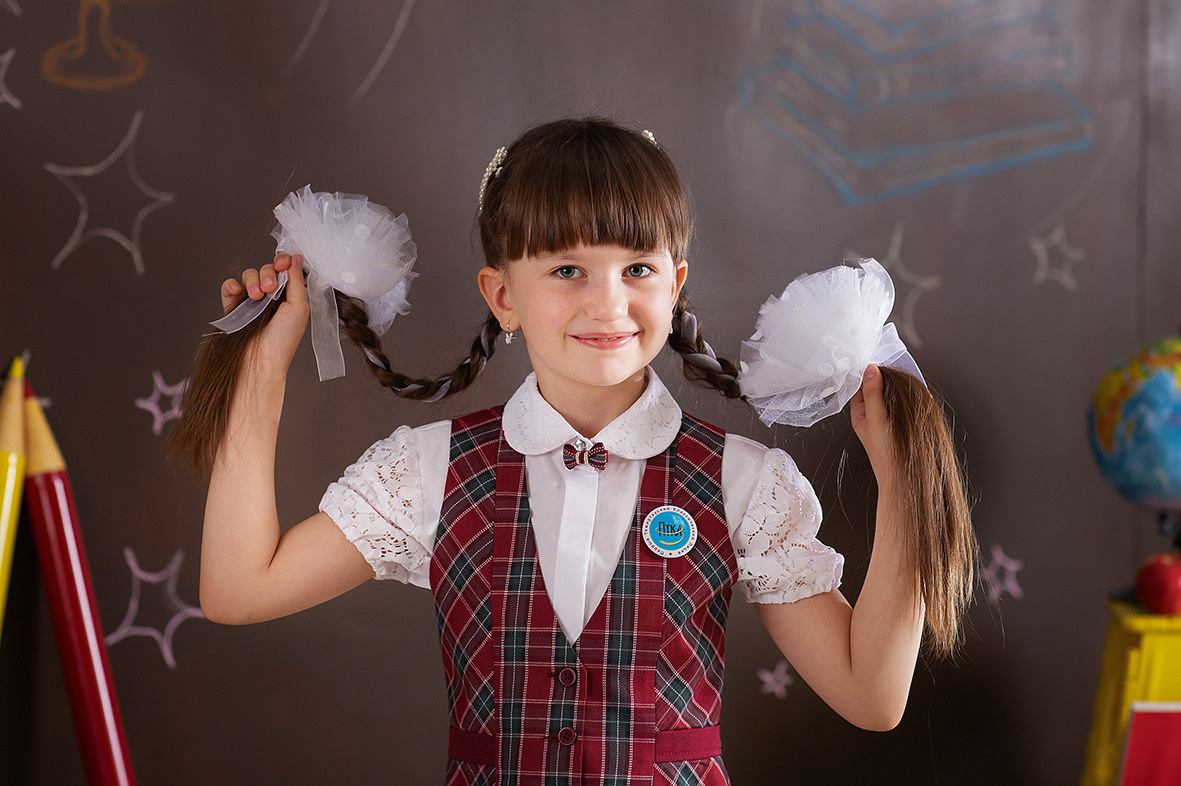 Первоклашка, фотосессия школьников, школьный альбом, школьное фото
