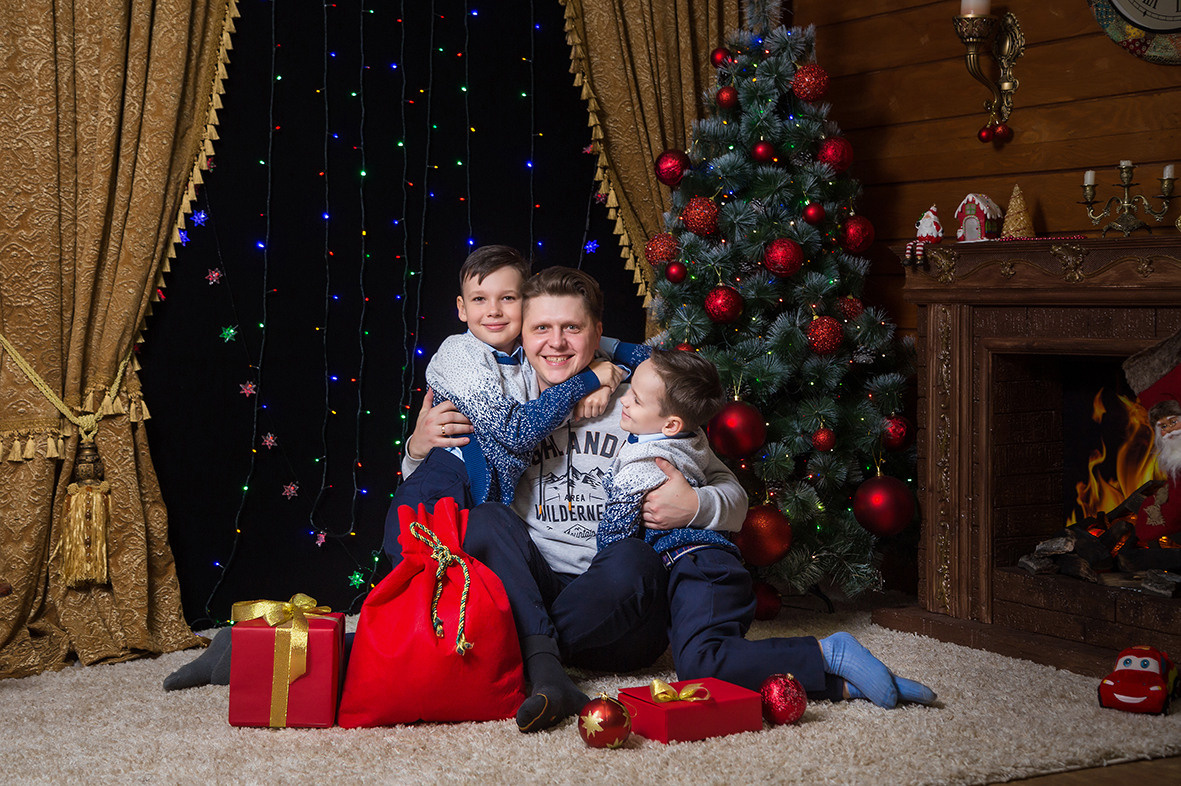 Фотосессии в студии. Новый год. Фотограф Наталья Наконечная. Фотостудия «Ай-Би-эН»