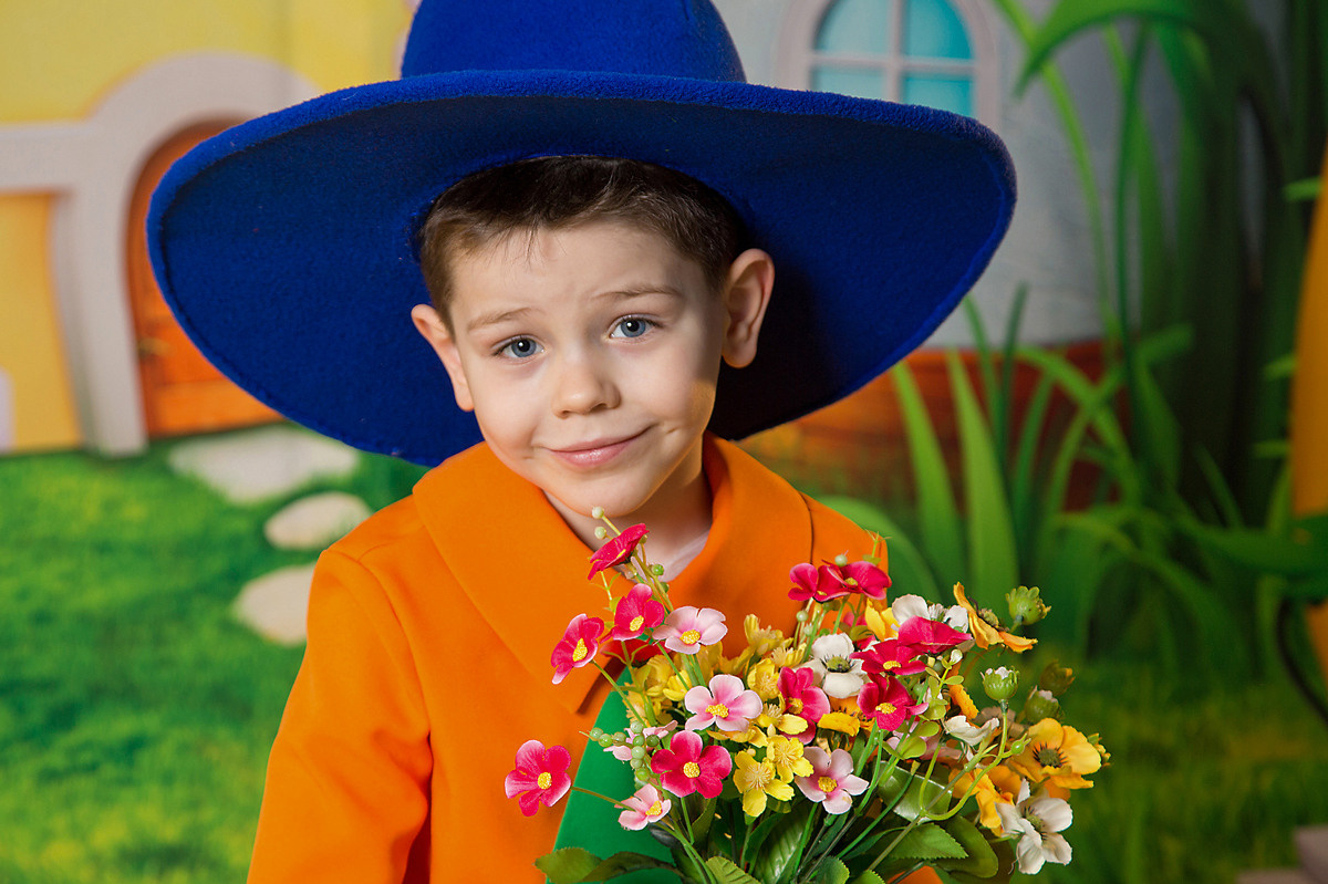 Детская тематическая костюмированная фотосессия, Маленькая страна Весна.