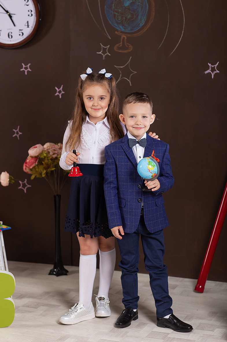 Первоклашка, фотосессия школьников, школьный альбом, школьное фото