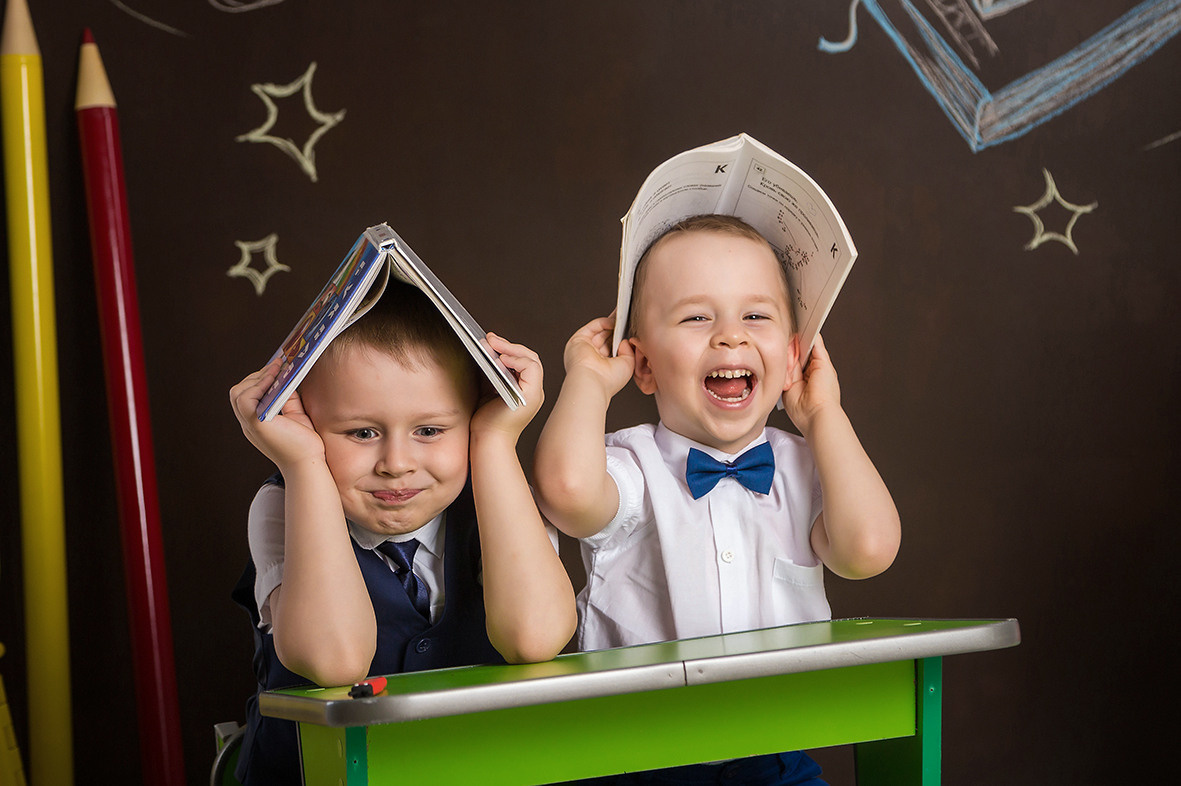 Первоклашка, фотосессия школьников, школьный альбом, школьное фото