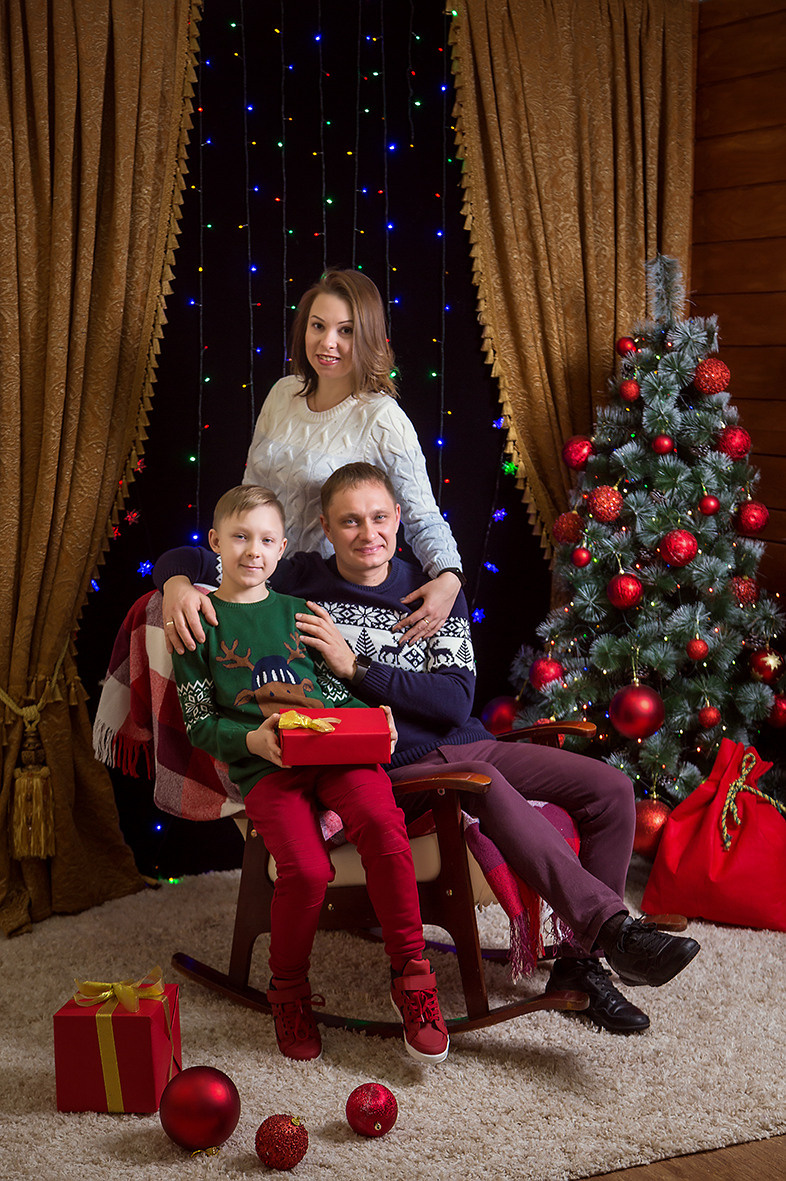 Фотосессии в студии. Новый год. Фотограф Наталья Наконечная. Фотостудия «Ай-Би-эН»