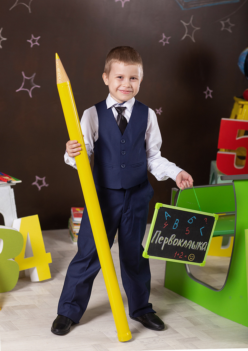 Первоклашка, фотосессия школьников, школьный альбом, школьное фото