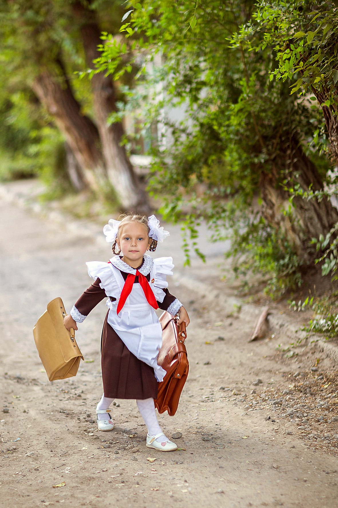 Детская школьная костюмированная фотосессия.