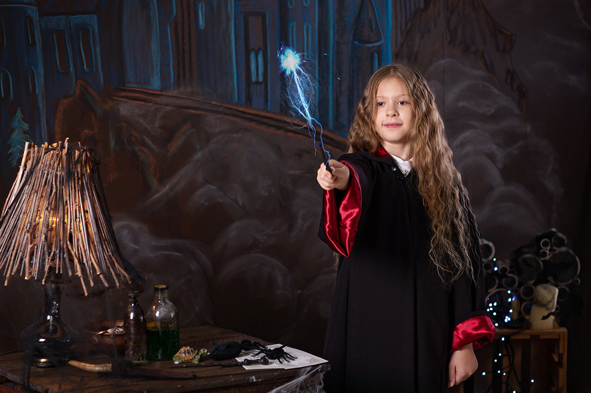 Детская тематическая костюмированная фотосессия. Harry Potter. Гарри Поттер.