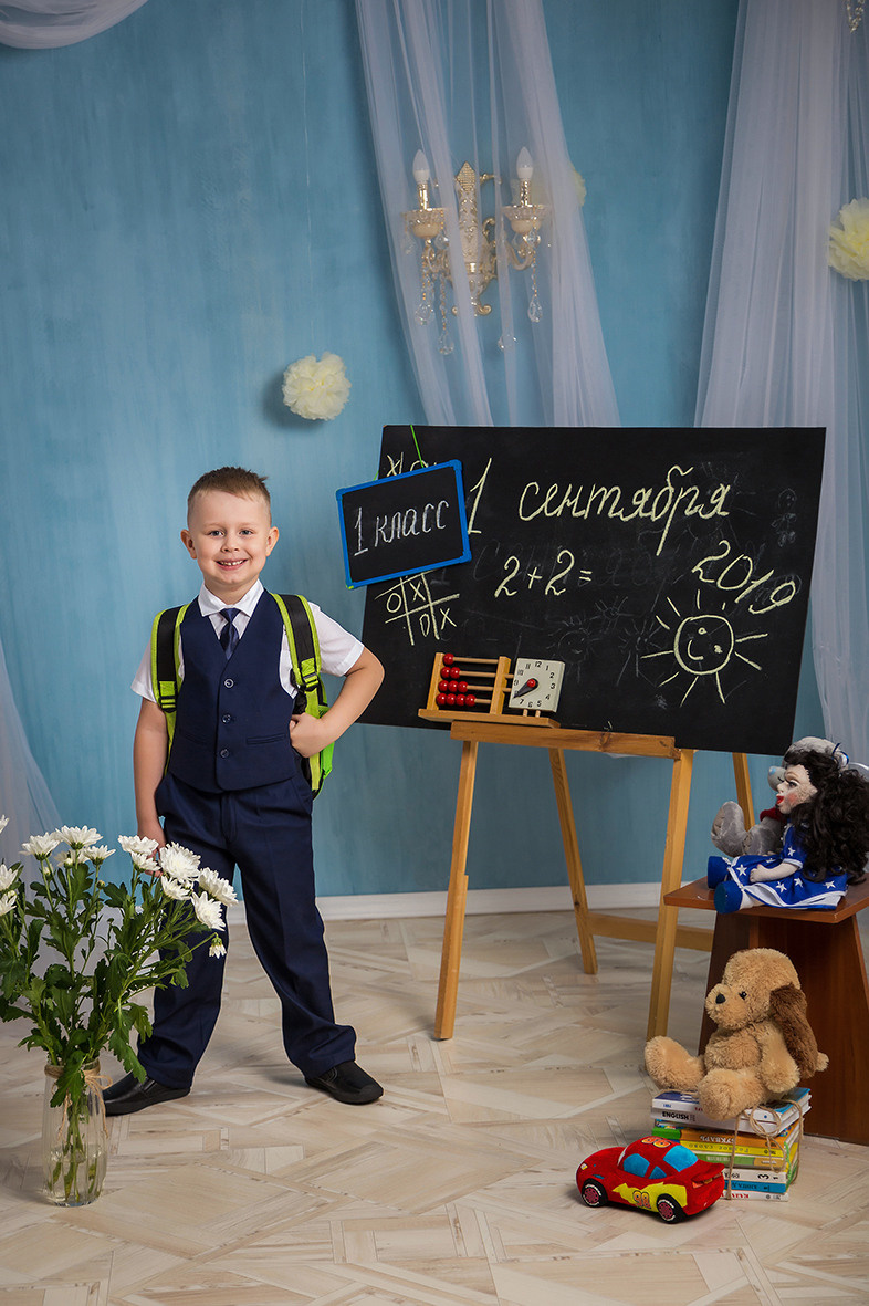 Первоклашка, фотосессия школьников, школьный альбом, школьное фото
