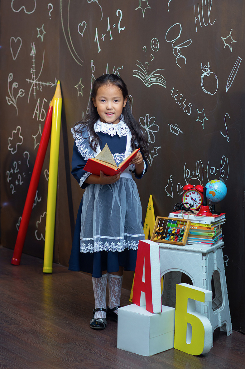 Первоклашка, фотосессия школьников, школьный альбом, школьное фото