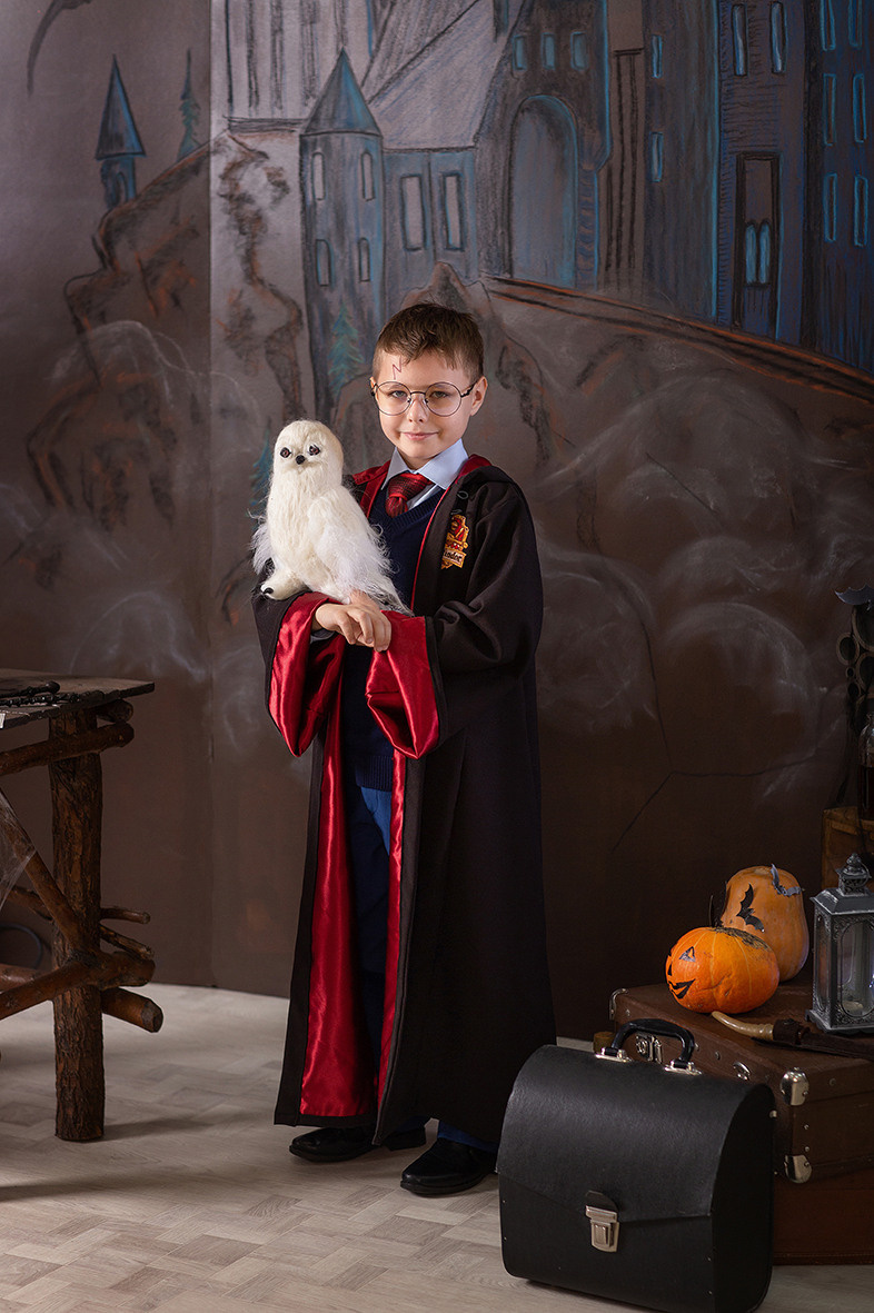 Детская тематическая костюмированная фотосессия. Harry Potter. Гарри Поттер.