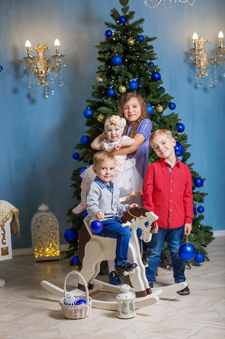 Фотосессии в студии. Новый год. Фотограф Наталья Наконечная. Фотостудия «Ай-Би-эН»