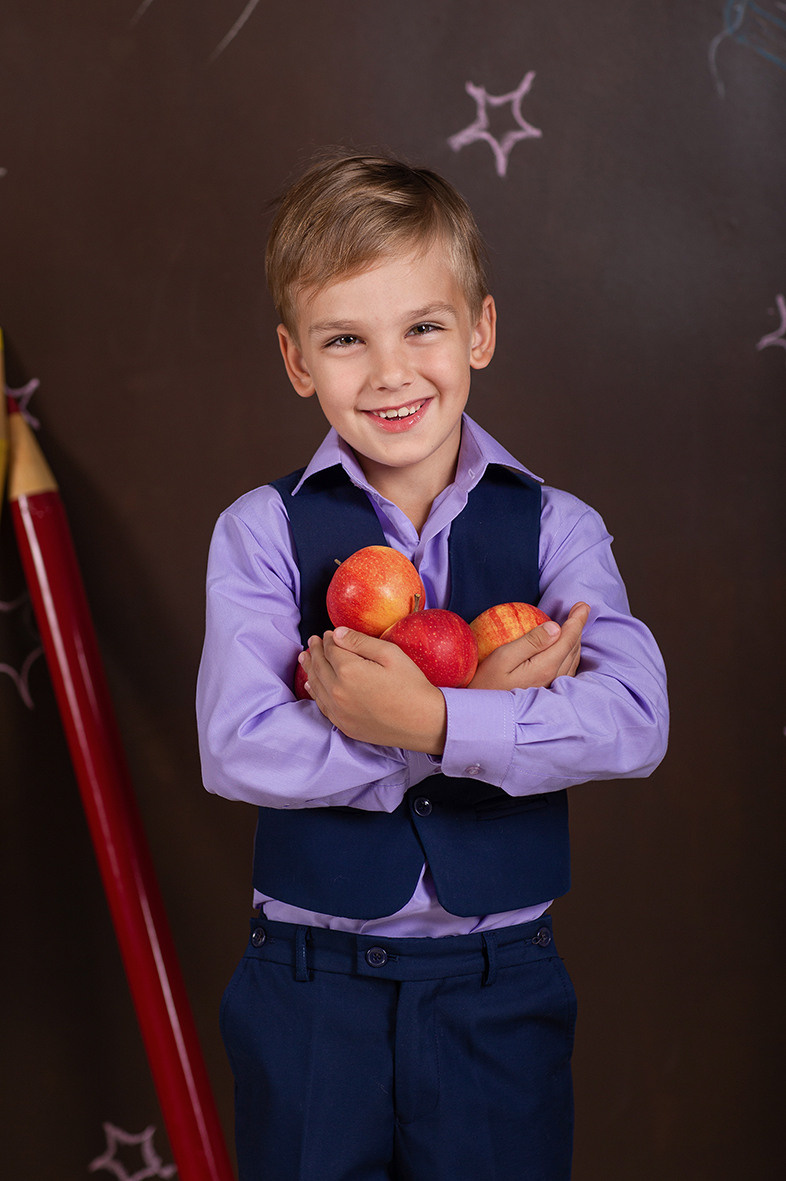 Фотосессия школьников в фотостудии. Казахстан. Караганда. Темиртау