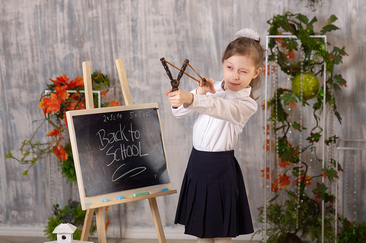 Первоклашка, фотосессия школьников, школьный альбом, школьное фото