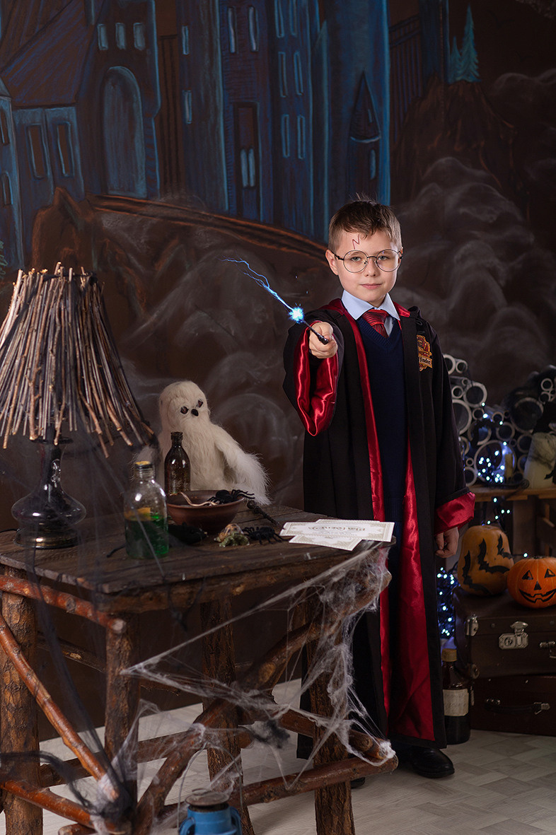 Детская тематическая костюмированная фотосессия. Harry Potter. Гарри Поттер.