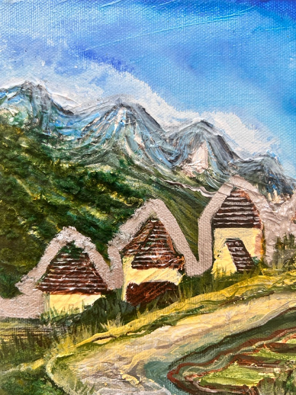 Серия «Места силы». Картины пейзаж