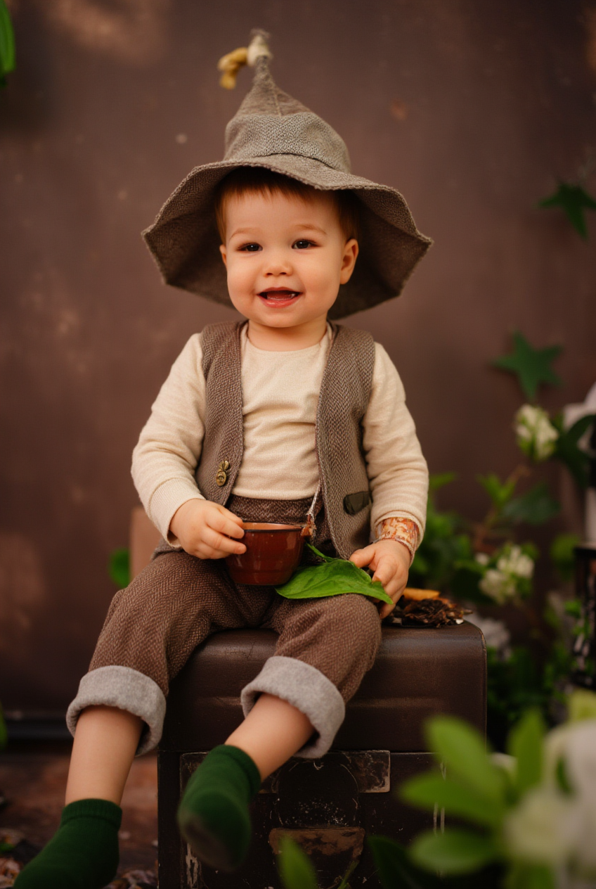 Фотосессия в Сказочном Лесу. Детская Фотостудия ГОДОВАСИКИ в Санкт-Петербурге фотосесия на годик