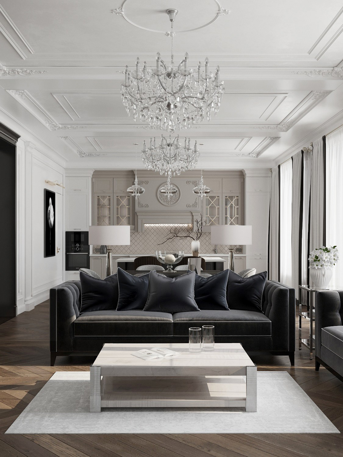 Гостиная. Частный дом, г. Пятигорск