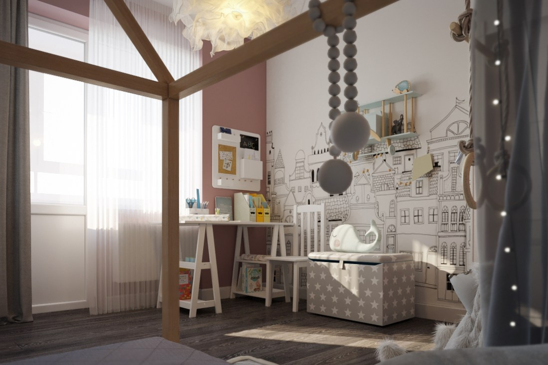 Интерьер апартаментов Эстель (г. Батайск)