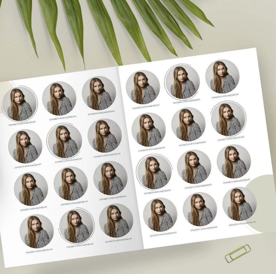 Дизайн «Оливковый». Фото книги для всех!