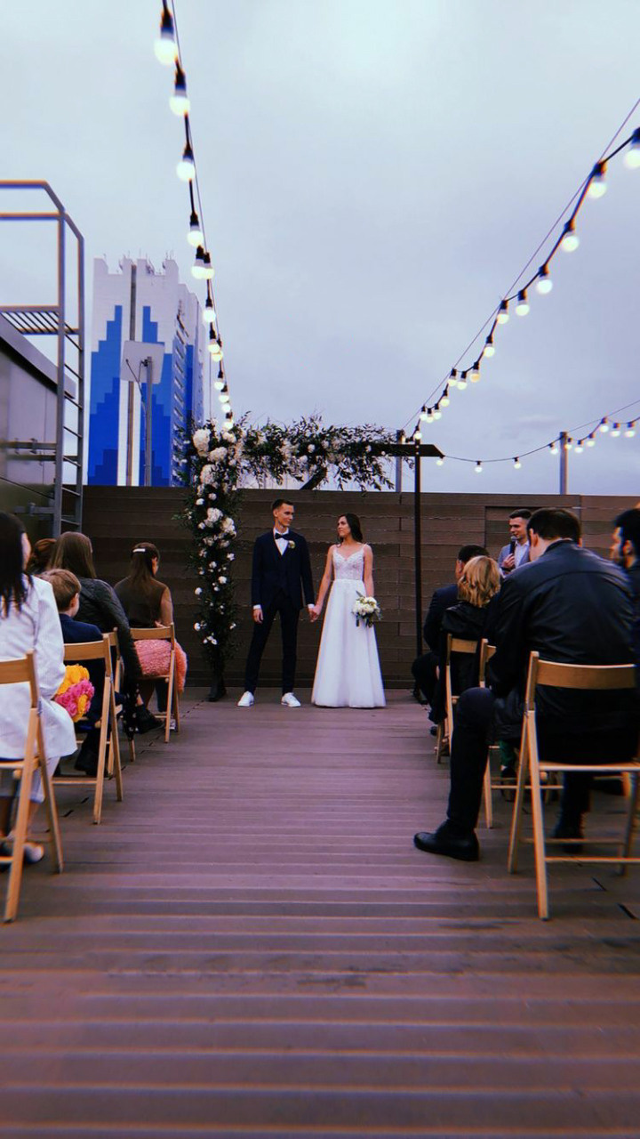 Оформление свадебной арки. Флорист Маргарита Гладкова