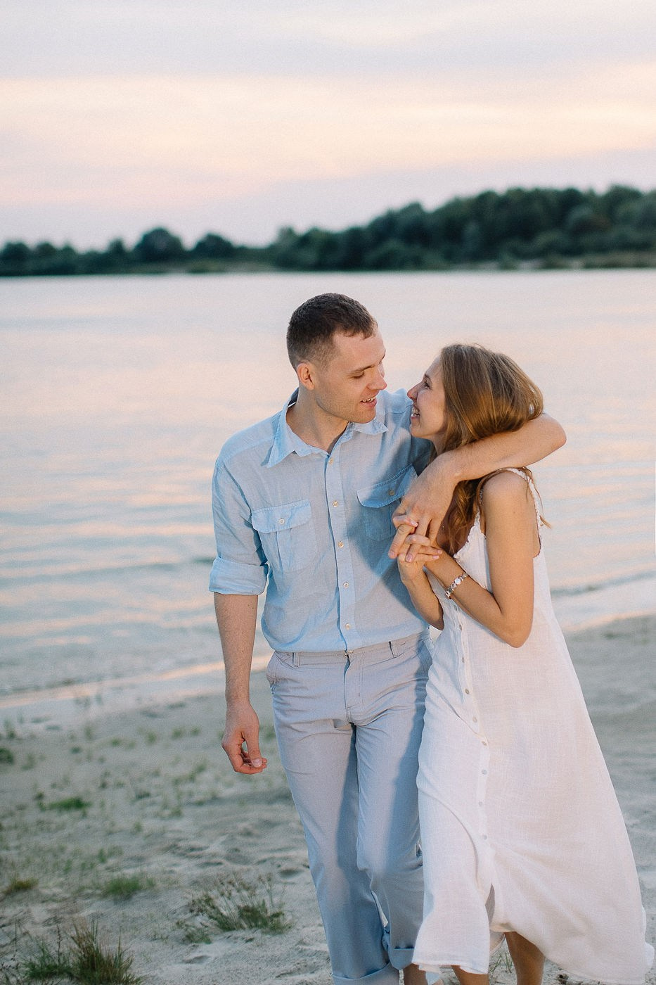 Лена и Женя