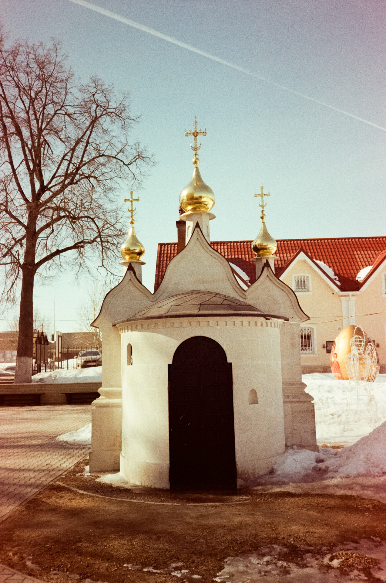 Kodak Gold 200 at ISO 100 / Fuji DL300