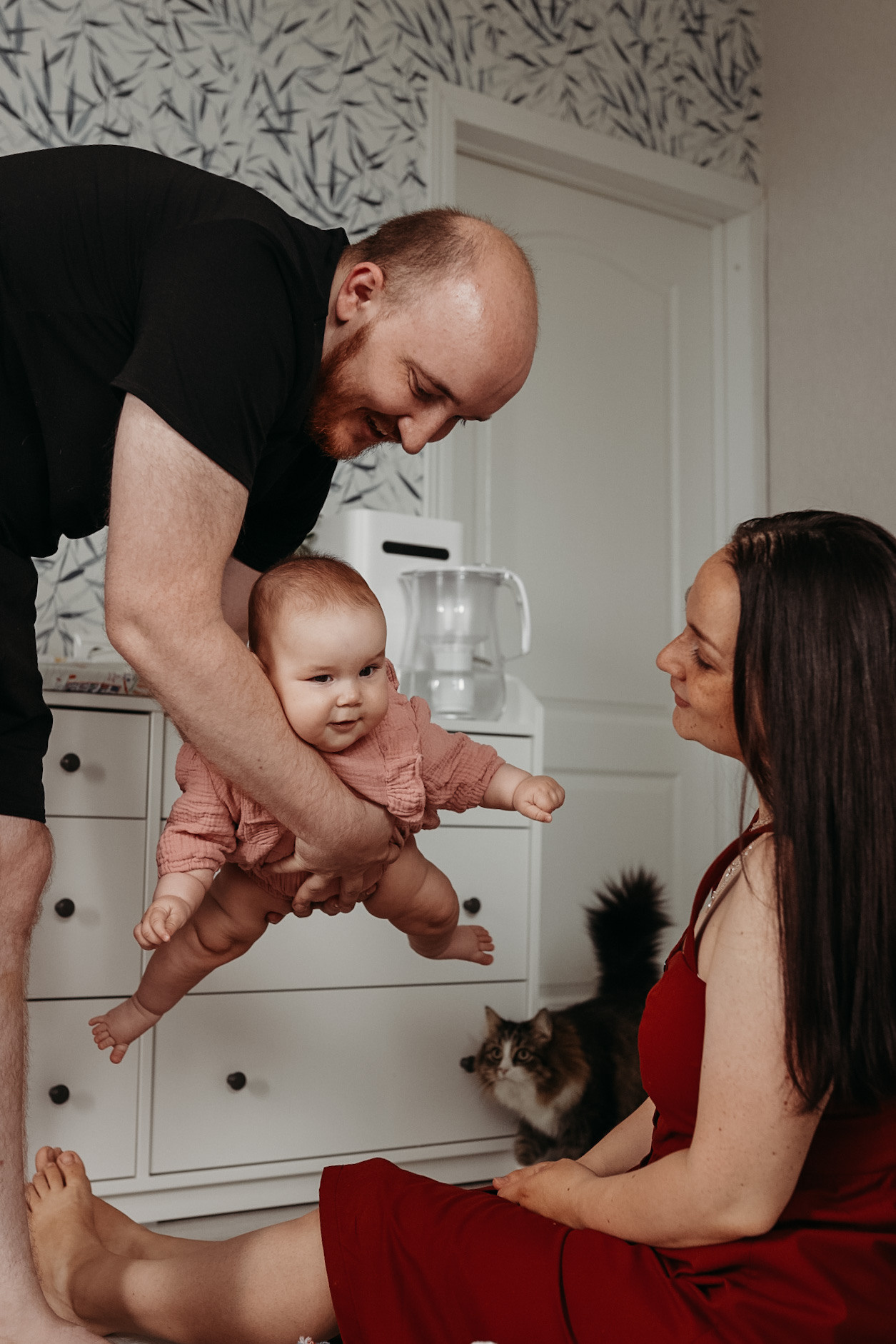 Елена, домашняя съемка. Семейный фотограф Москва