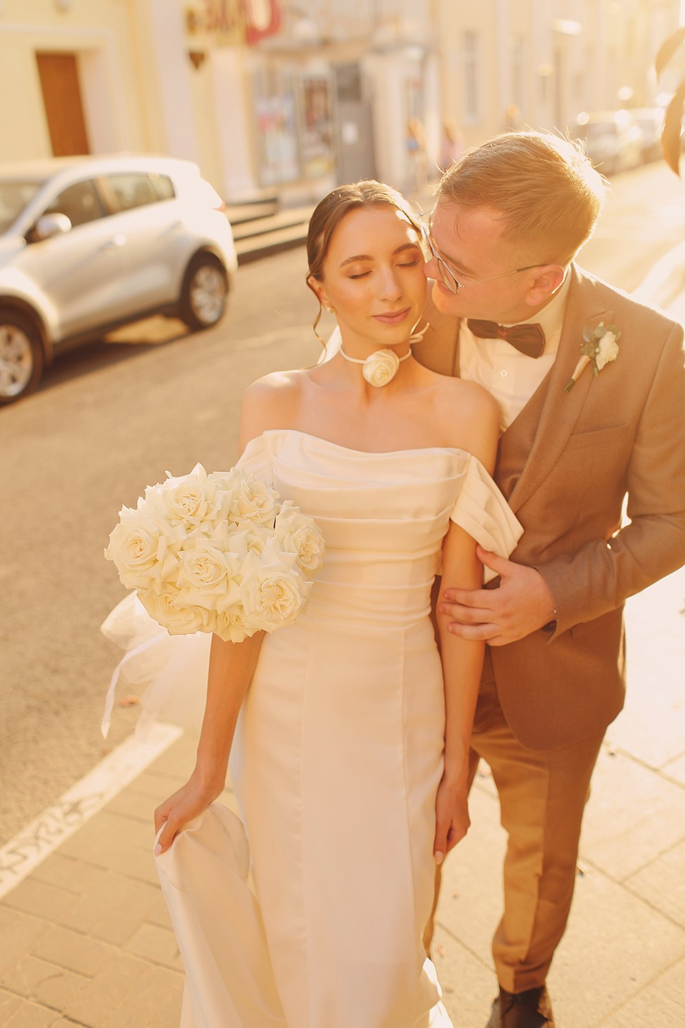 Свадебная осенняя фотосессия Ивана и Лидии в городе. Свадебный и репортажный фотограф в Ярославле и Санкт-Петербурге Роман Микрюков