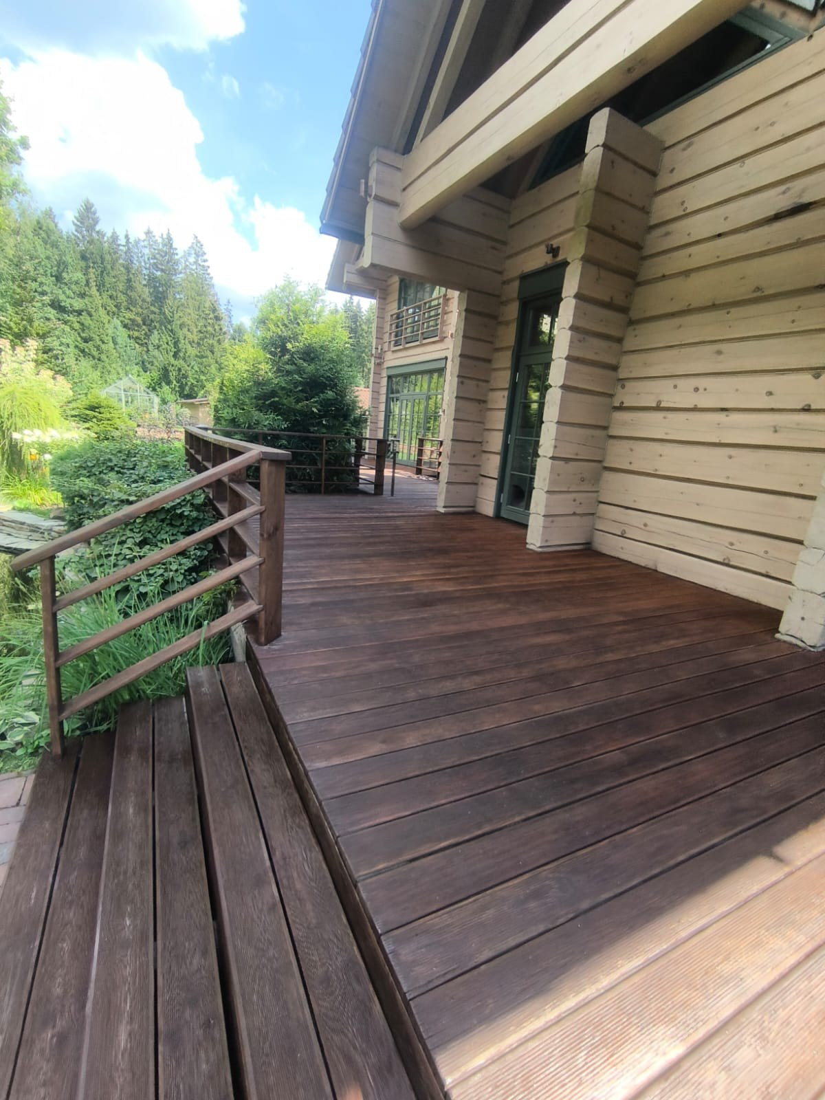 Объект МД-013 КП Графские пруды (полный ремонт террасы). Строительная компания «Милый дом» МД. Москва и Московская область