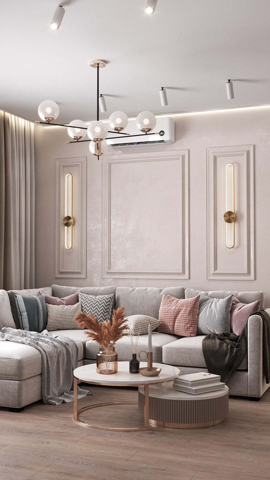 ЖК ACADEM Riverside 66 м². БК студия дизайна интерьера