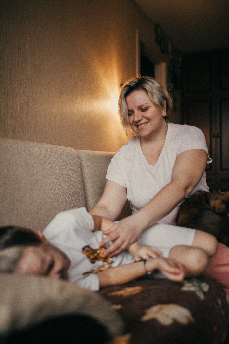 Оля и Аля. Семейный домашний фотограф Москва Зеленоград Настя Маркова